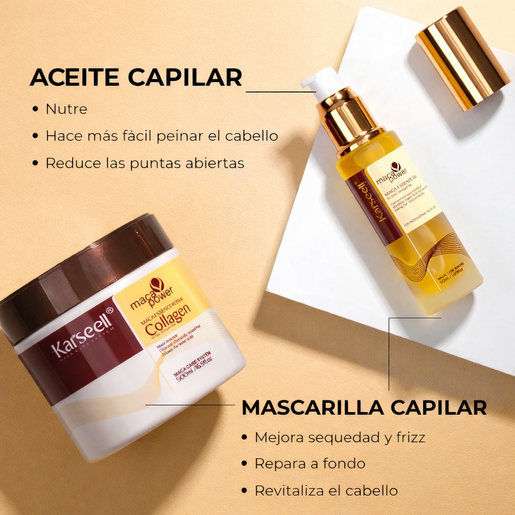 Mascarilla + Aceite Karseell
