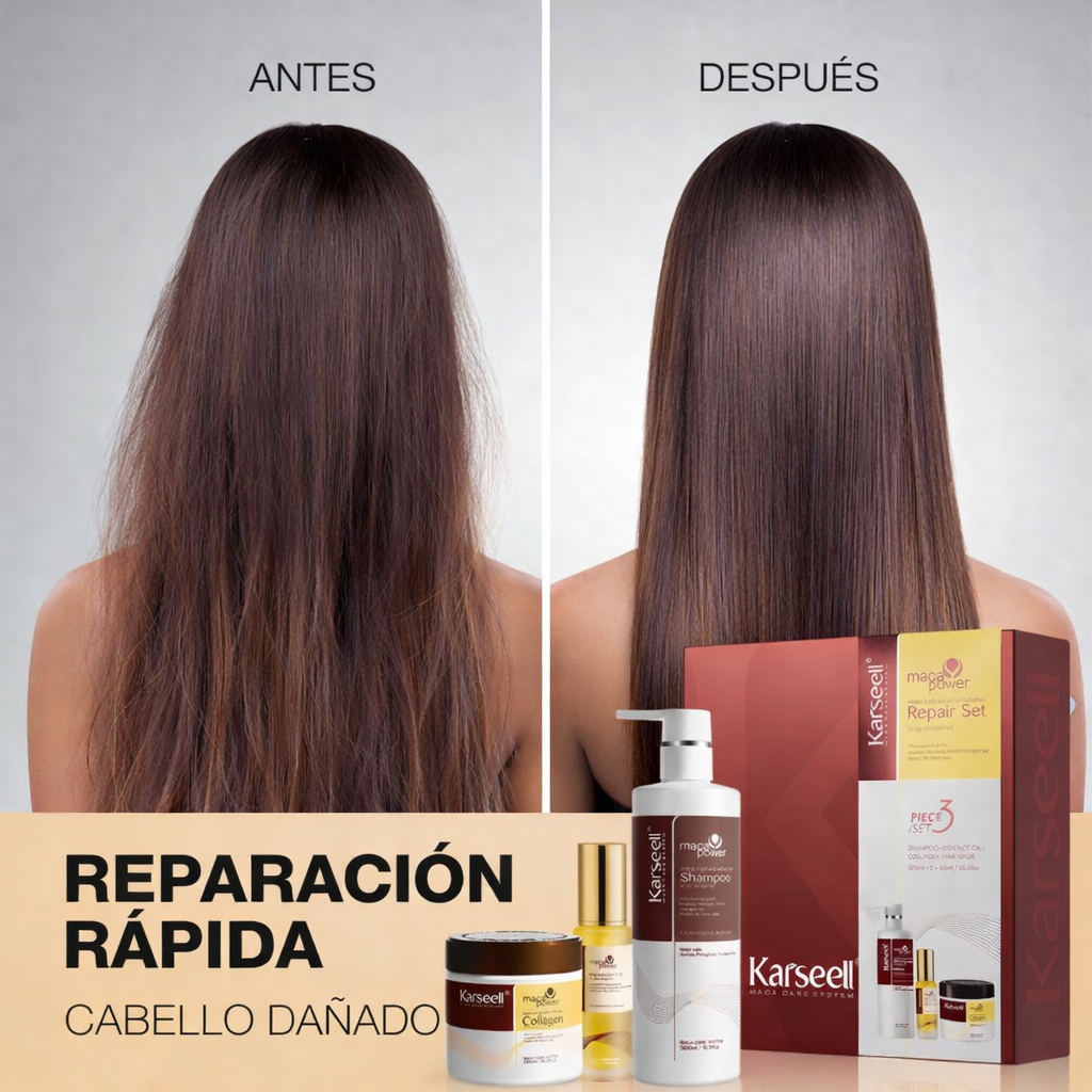 Combo Karseell Maca Power Repair Set (3 Piezas)